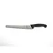 Mercer M23211 10" Left‑Handed Bread Knife, Wavy Edge, Japanese Steel, Black Santoprene Handle 1 image