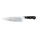 Mercer M23510 Chef Knife, 8" High Carbon German Steel Blade, Black Delrin Handle, NSF 1 image