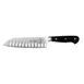Mercer M23590 Santoku Knife, 7" Granton Edge, Carbon Steel Blade, Triple‑Riveted Delrin Handle, NSF 1 image