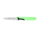 Mercer M23930GR Paring Knife, 3" Stamped Spear, Carbon Steel Blade, Green Santoprene Handle, NSF 1 image