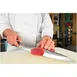 Mercer M24012 Sashimi Knife – 12" Stamped Carbon Steel Blade, Wood Handle, 6°/15° Angle, Smooth Edge 2 image