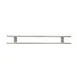 Mercer M30751 Magnetic Knife Holder – 18" Bars (2), Stainless Steel Satin, Includes Six Hooks 1 image