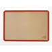 Mercer M31087OR Silicone Baking Mat, 16.5" x 24.5", Orange Edge, Marks, 480°F, Angle‑Cut Corners 1 image