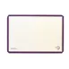 Mercer M31087PU Silicone Baking Mat, 16½"×24½" Purple Border, 480°F Heat‑Resist, Fits Sheet Pans 1 image