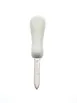 Mercer M33054A Oyster Knife - Providence, 2.75" Japanese Steel Blade, White Textured Handle, NSF 1 image