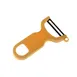 Mercer M33071YLB - Y-Peeler Vegetable Peeler, 4" Swivel Blade, High‑Carbon Steel, Yellow Handle 1 image