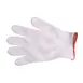 Mercer M33411S Cut Resistant Glove – Small, 13G Spectra Fiber, White/Red Cuff, ANSI A4, FDA Approved 1 image