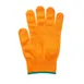 Mercer M33415ORM Cut‑Resistant Glove – Medium 13 Gauge HDPE Orange/Green Cuff Washable ANSI A4 1 image