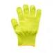 Mercer M33415YLXS Cut-Resistant Glove - XS Yellow Cuff 13-Gauge Poly, ANSI A4, Washable FDA Approved 1 image
