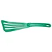 Mercer M35110GR Plastic Turner – 3½" Slotted Blade, 12" Nylon Handle, Green, 430°F Heat‑Resistant 1 image