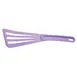 Mercer M35110PU - Slotted Plastic Turner, 3-1/2" x 12" Purple Nylon Handle, 430°F Nylon Blade 1 image