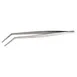 Mercer M35133 Tongs 11-3/4" Curved Tip Micro‑Serrated Outside, Serrated Inside, 18/8 Stainless Steel 1 image