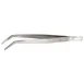 Mercer M35134 Tongs - 6"1/8 Curved Tip, Serrated Edge & Tips, 18/8 Stainless Steel, 3-9" Size 1 image
