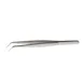 Mercer M35144 Tongs - 6-1/8" Curved Fine-Point, Inner Tips, Hardened 18/8 Stainless Steel, 3-9" Size 1 image