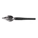 Mercer M35146 Precision Spoon - 7-7/8" Tapered Tip Tool, Nylon Handle, 18/8 Stainless Steel Bowl 1 image