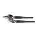 Mercer M35147 Spoon Set - 7" & 7-7/8" Tapered Tip Spoons, Nylon Handle, 18/8 Stainless Steel Bowl 1 image