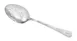 Mercer M35160 Plating Spoon – 9" Perforated Deep‑Well Bowl, 18/8 Stainless Steel With Satin Handle 1 image