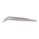 Mercer M35234 Tongs – 6-1/8" Curved Tip, Cross‑Hatch Grips, Serrated, 18/8 Stainless Steel 1 image