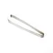 Mercer M35250 Fish Bone Tweezer, 4-5/8" x 1/2", Cross-Hatch Grips, Beveled Edges, Stainless, Satin 1 image