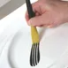 Mercer M35605 Silicone Brush, 3/4" / 7‑5/8" Size, 3mm Lancet, 480°F Food‑Safe, Color‑Coded Handle 2 image