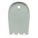 Mercer M35612 Silicone Wedge 3/4"x2-1/2" 2-1/4" Tip 4mm 480°F Color-Coded Thumb Rest Dishwasher Safe 1 image