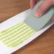 Mercer M35613 Silicone Wedge 3/4" x 2-1/2" 2-1/4" Tip 5mm Notch 480°F Color-Coded Dishwasher Safe 2 image