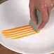 Mercer M35630 Silicone Plating Wedge - 3/4" x 2-1/2" (2-1/4" tip), 480°F Heat Resistant, Color-Coded 2 image