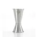 Mercer M37001 Jigger, 20 ml (0.67 oz) Small & 40 ml (1.35 oz) Large, 18/8 Stainless Steel, Markings 1 image