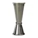 Mercer M37002BK Bar Jigger, 25 ml / 0.67 oz & 50 ml / 1.69 oz, Stainless Steel, Black‑Plated 1 image