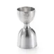 Mercer M37006 Barfly Straight Rim Jigger - 1 Oz / 2 Oz Dual, Stainless Steel with Markings 1 image