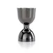 Mercer M37006BK - Barfly Jigger, 1 oz & 2 oz, Stainless Steel, Gun Metal Black 1 image