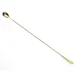 Mercer M37011GD Bar Spoon - Barfly Style, 17-1/8" Length, Stainless Steel, Gold, Twisted Stem 1 image