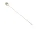 Mercer M37012SHK Barfly Bar Spoon, 13-1/4" Shark End, Twisted Stem, 18/8 Stainless Steel 1 image