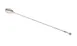 Mercer M37012SPT - Venym Bar Spoon, 11-13/16" (30 cm) Teardrop End, Stem, 18/8 Stainless Steel 1 image