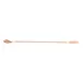Mercer M37016CP Barfly Bar Spoon - 15-3/4" (40 Cm) 3-Tine Fork, 18/8 Stainless Steel, Copper-Plated 1 image