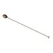 Mercer M37019ACP Barfly Bar Spoon with Muddler, 15-3/4" Twisted Stem, 18/8 Steel, Copper 1 image