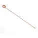 Mercer M37019CP Bar Spoon with Muddler, 15-3/4" (40 cm) Twisted, 18/8 Steel, Copper 1 image
