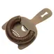 Mercer M37026ACP Barfly Bar Strainer 6" 2-Prong Spring Hanging Hole 18/8 Core Copper-Plated 1 image