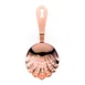Mercer M37029CP Julep Strainer, 7" Length, Scalloped, Welded Handle/Hole 18/8 Stainless Copper-Plated 1 image