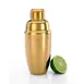Mercer M37038GD Cocktail Shaker – 17 oz (500 ml) 3‑Piece Gold‑Plated 18/8 Stainless Steel Core 1 image