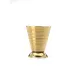Mercer M37069GD Barfly Jigger, 2.5 oz (5 Tbsp/7.5 ml) & 0.25 oz, Steel Gold-Plated 1 image