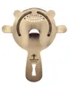 Mercer M37071ANG Barfly Bar Strainer, 5-5/8" 4-Prong, Spring & Hole, 18/8 Steel, Gold-Plated 1 image