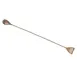 Mercer M37072ACP Bar Spoon 15-3/4" Twisted Stem, Strainer End, Stainless Steel Copper‑Plated 1 image