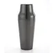 Mercer M37085BK Cocktail Shaker, 24 oz (700 ml) 2‑Piece, 3‑1/2" Dia × 9‑3/4" H, 18/8 Steel, Black 1 image