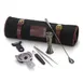 Mercer M37100BK 7-Piece Set,Roll, 1-2 oz Jig, 13-3/16" Spoon, Snr, 9-3/8" Tong, Y-Peeler, CK 1 image