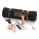 Mercer M37100CP Set - Roll,Jg 1/2 oz, Spn 13-3/16", Tg 9-3/8", Str, Black Y-Peeler, Knife, Cu - 7/Set 1 image