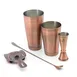 Mercer M37101ACP Barfly Set 5‑Piece – Shakers, 1‑2 oz Jigger, 13‑3/16" Spoon, 18/8 Copper 1 image