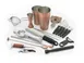 Mercer M37102ACP 18‑Piece Kit, 18/8 Stainless Steel, Antique Copper‑Plated, 9‑3/8" Tong 1 image
