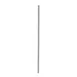 Mercer M37110 Barfly Straw – 1/4" x 8-1/2" Straight, Rolled Edge, 18/8 Steel Mirror 1 image