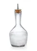 Mercer M37190 Barfly Bitters Bottle, 6.8 oz (200 ml) Glass, 3‑1/8" Dia. × 7" H, Steel Dasher Top Cork 1 image